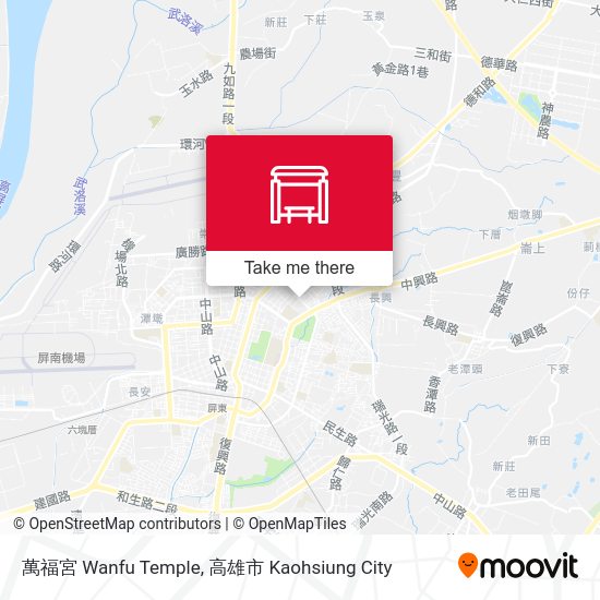 萬福宮 Wanfu Temple map