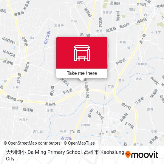 大明國小 Da Ming Primary School地圖