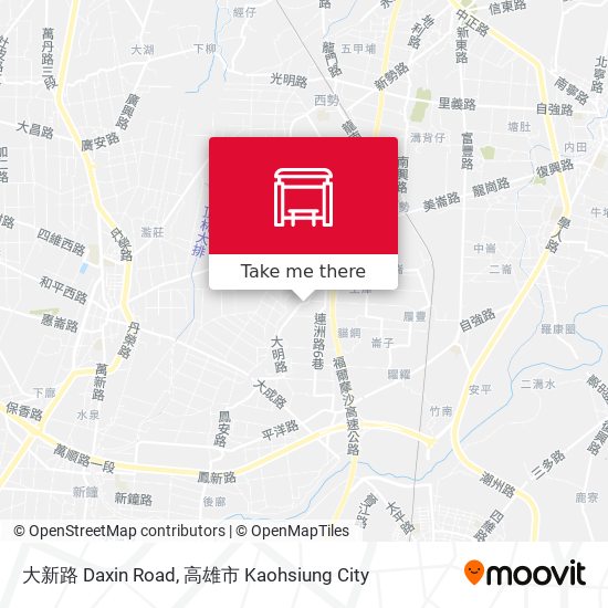 大新路 Daxin Road map