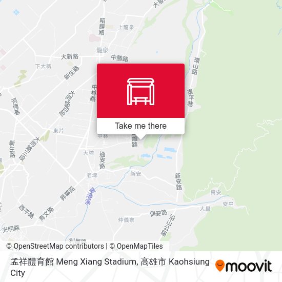 孟祥體育館 Meng Xiang Stadium map