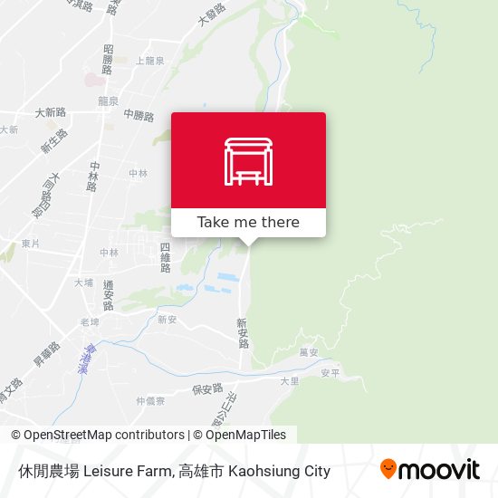 休閒農場 Leisure Farm map