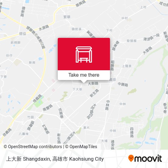 上大新 Shangdaxin地圖