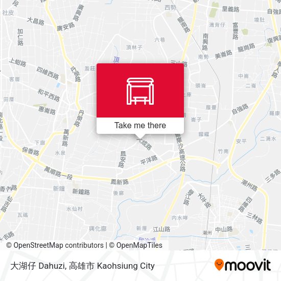 大湖仔 Dahuzi map