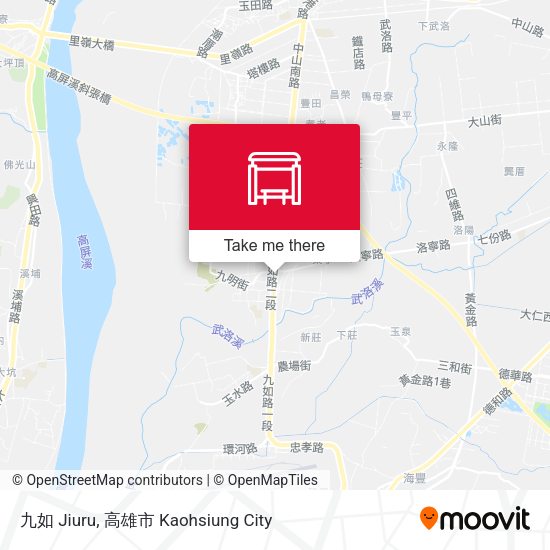 九如 Jiuru map