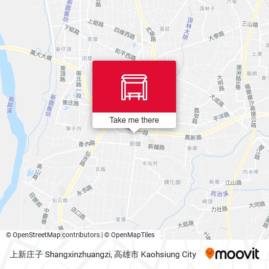 上新庄子 Shangxinzhuangzi map