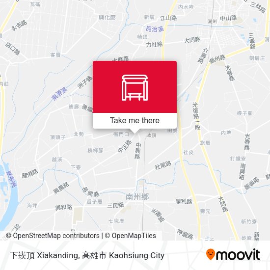 下崁頂 Xiakanding地圖