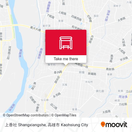 上香社 Shangxiangshe map
