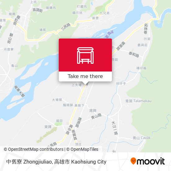 中舊寮 Zhongjiuliao map