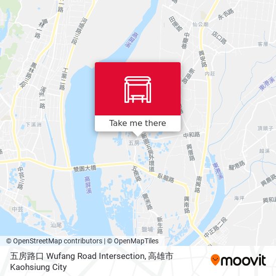 五房路口 Wufang Road Intersection map