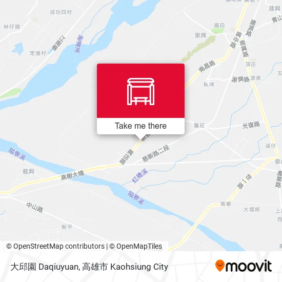 大邱園 Daqiuyuan地圖