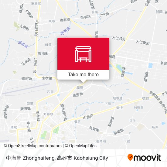 中海豐 Zhonghaifeng map