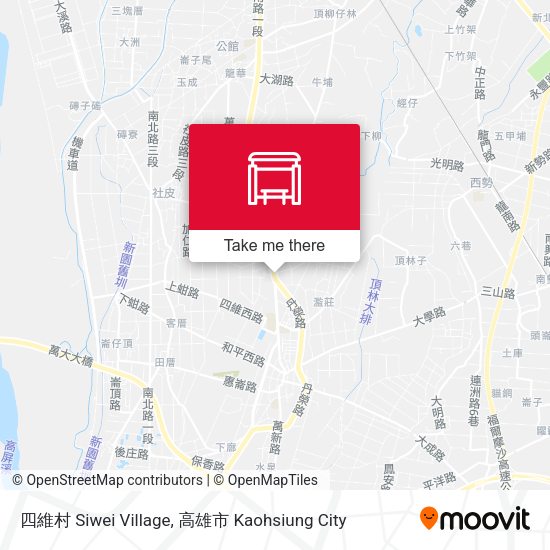 四維村 Siwei Village地圖