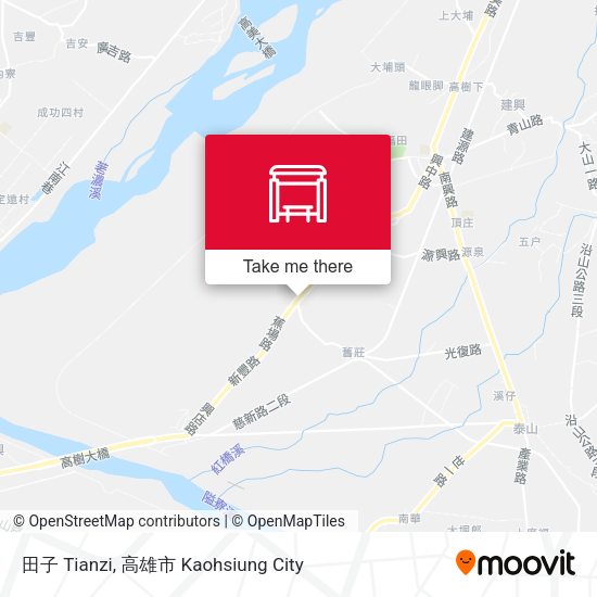 田子 Tianzi map