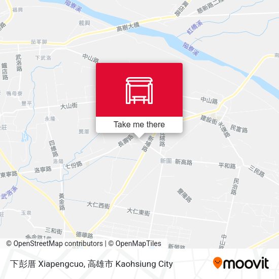 下彭厝 Xiapengcuo map