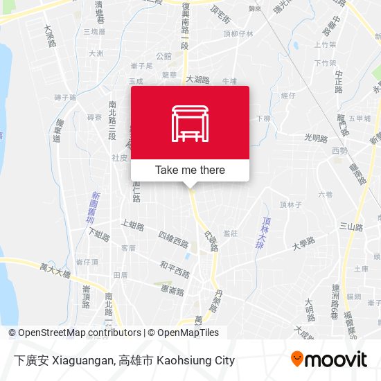 下廣安 Xiaguangan地圖