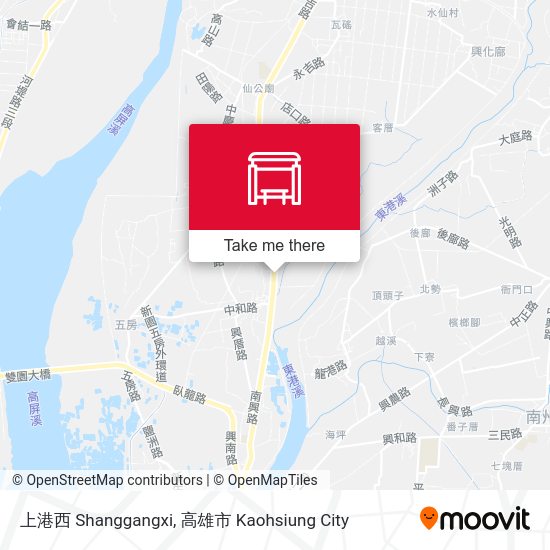 上港西 Shanggangxi地圖