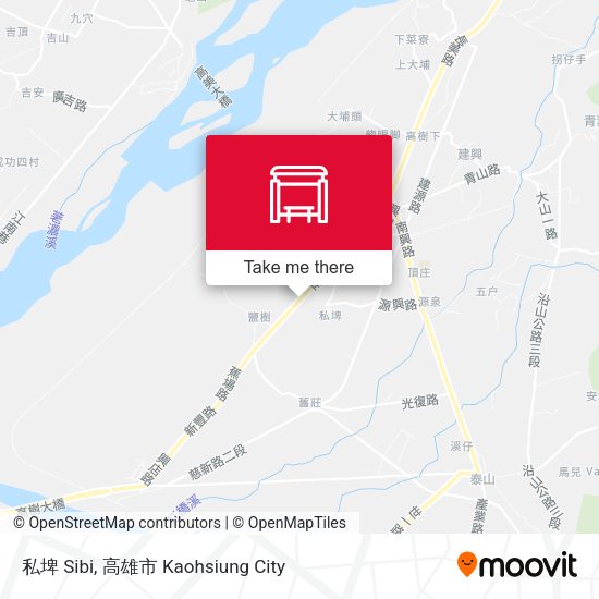 私埤 Sibi map