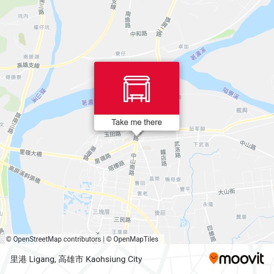 里港 Ligang map