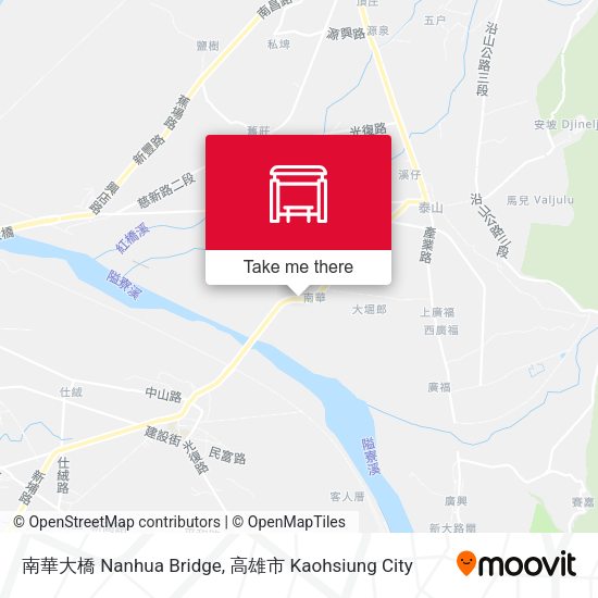 南華大橋 Nanhua Bridge map
