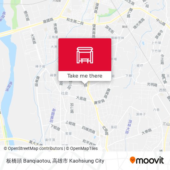 板橋頭 Banqiaotou地圖