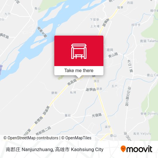 南郡庄 Nanjunzhuang map