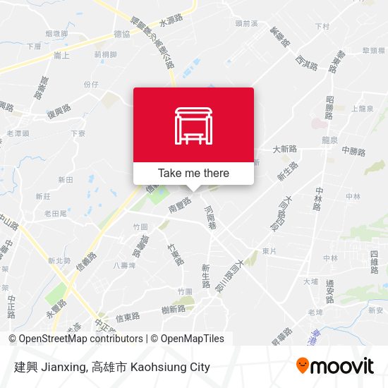 建興 Jianxing map