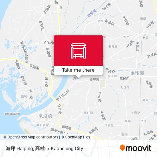 海坪 Haiping map