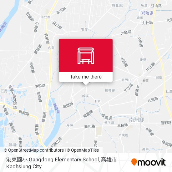 港東國小 Gangdong Elementary School map