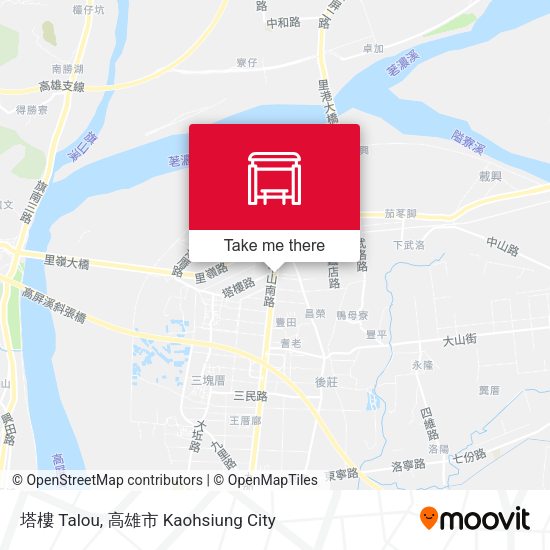塔樓 Talou map