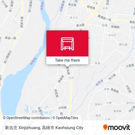 新吉庄 Xinjizhuang map