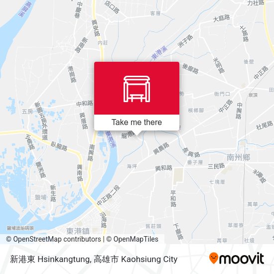 新港東 Hsinkangtung地圖