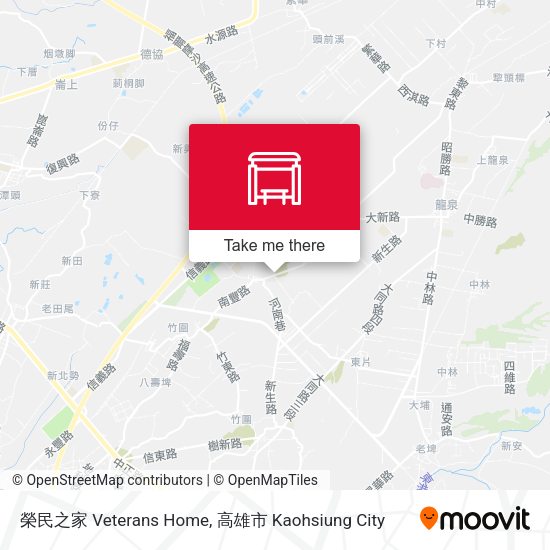 榮民之家 Veterans Home map