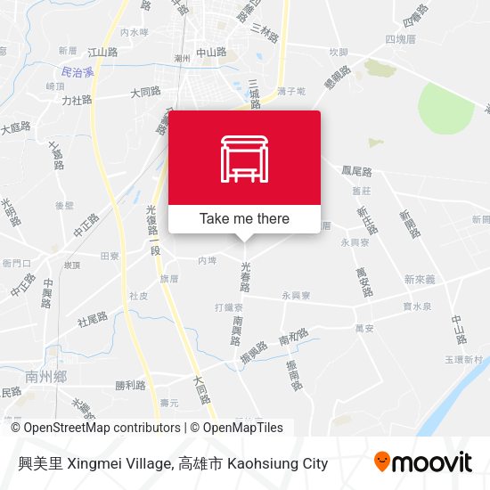興美里 Xingmei Village地圖