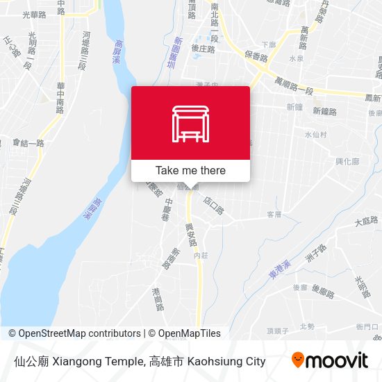 仙公廟 Xiangong Temple地圖
