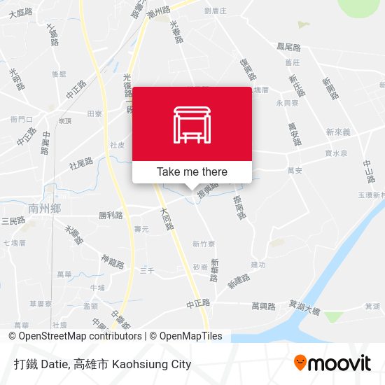 打鐵 Datie map