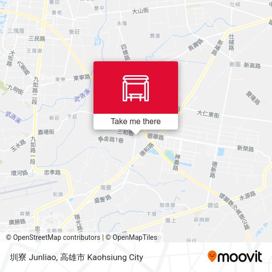 圳寮 Junliao地圖