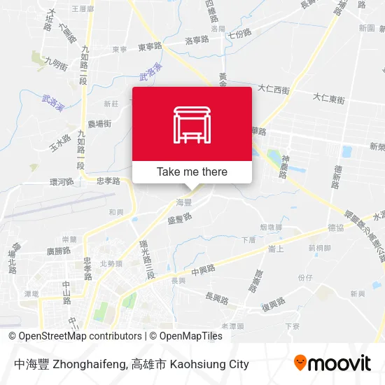 中海豐 Zhonghaifeng地圖