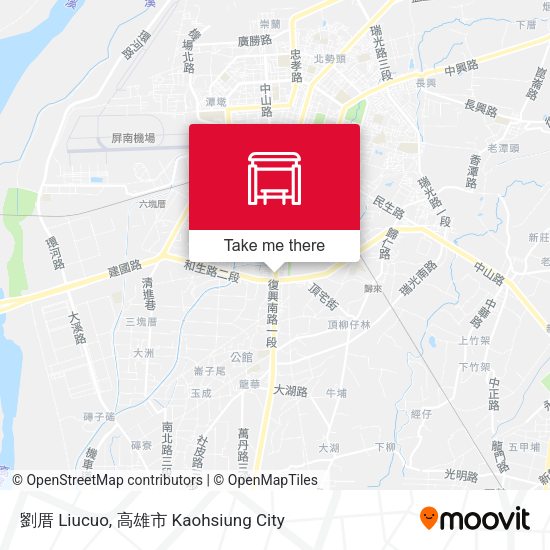 劉厝 Liucuo map