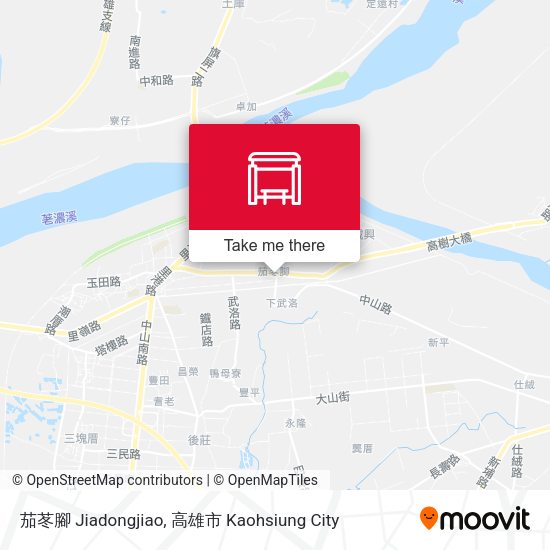 茄苳腳 Jiadongjiao map