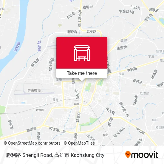 勝利路 Shengli Road地圖