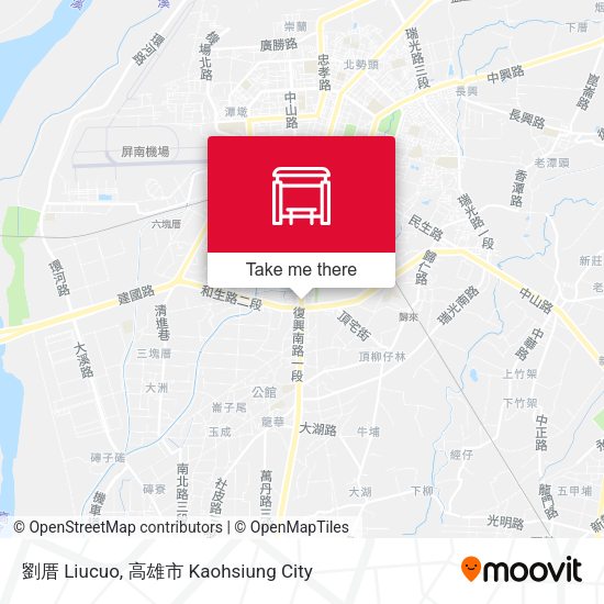 劉厝 Liucuo map