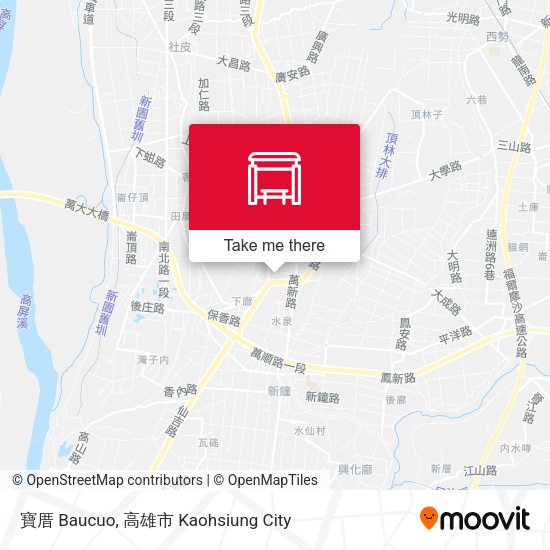寶厝 Baucuo地圖