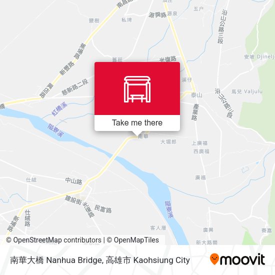 南華大橋 Nanhua Bridge map