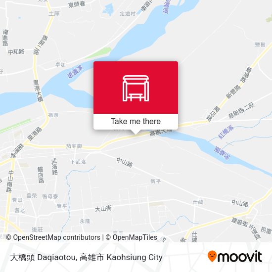 大橋頭 Daqiaotou map