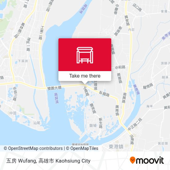 五房 Wufang地圖