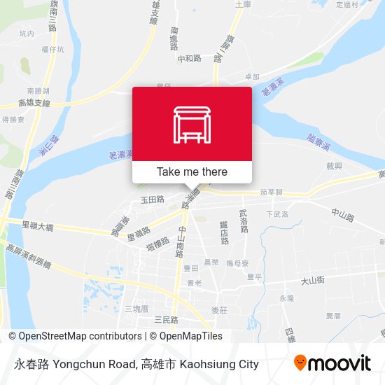 永春路 Yongchun Road map