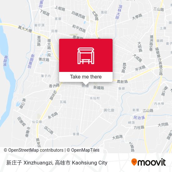 新庄子 Xinzhuangzi map