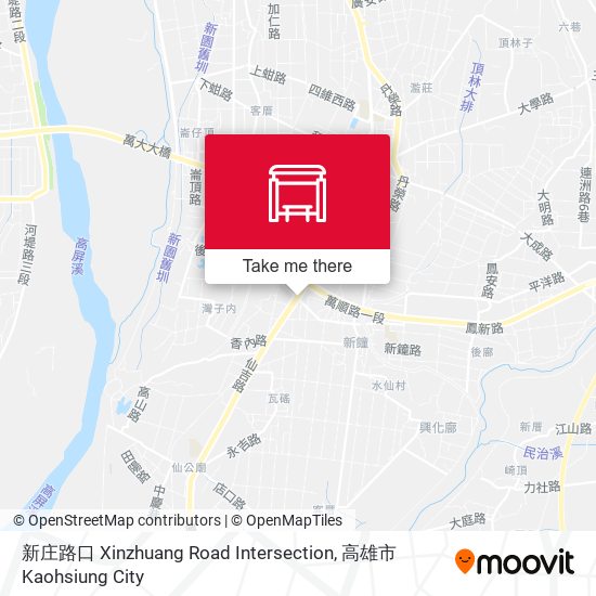 新庄路口 Xinzhuang Road Intersection map