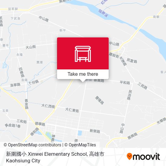 新圍國小 Xinwei Elementary School map