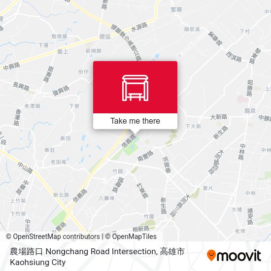 農場路口 Nongchang Road Intersection map